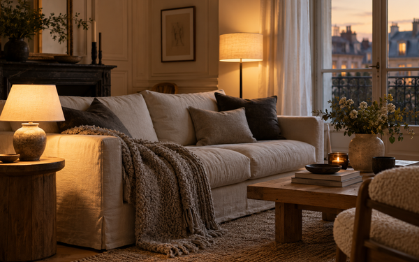 Créer une ambiance cosy : le rôle clé de l'éclairage — illustration d’ambiance