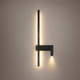 Applique Murale Cylindre Métal Noir Minimaliste Design Moderne Noire - Chambre Salle de Bain Salon — Lolanthe