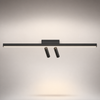 Reva Barre Acier Noir Mat Minimaliste