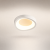 Xaël Anneau Métal Blanc Minimaliste