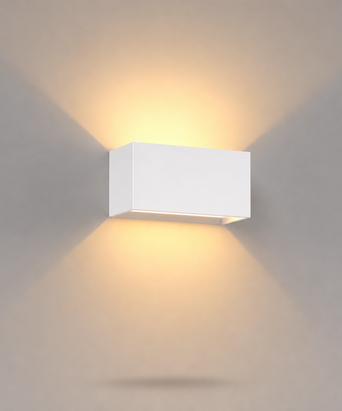 Rectangle Métal Noir Minimaliste — Radium