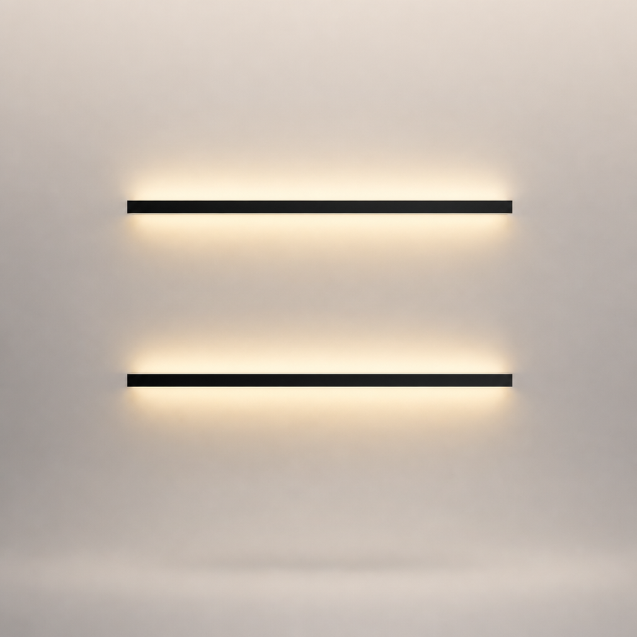 Aurelia Ligne Métal Noir Minimaliste