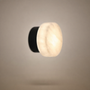 Fortunat Sphère Albâtre Éclatante Minimaliste