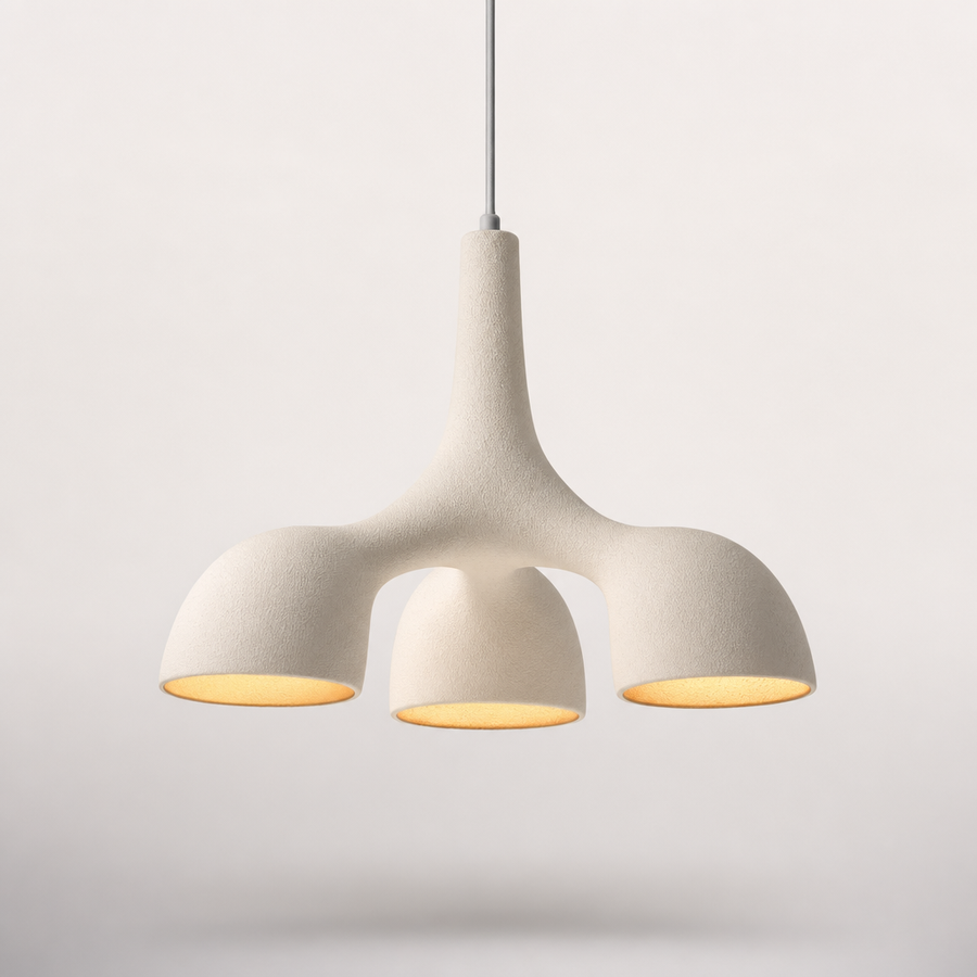 Katrin Organique Céramique Blanche Minimaliste