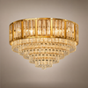 Luísa Cascade Cristal et Métal Doré Art Déco