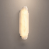 Yasaman Cylindre Verre Blanc Art Déco
