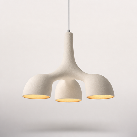 Katrin Organique Céramique Blanche Minimaliste