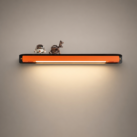 Zark Longiligne Métal Noir et Orange