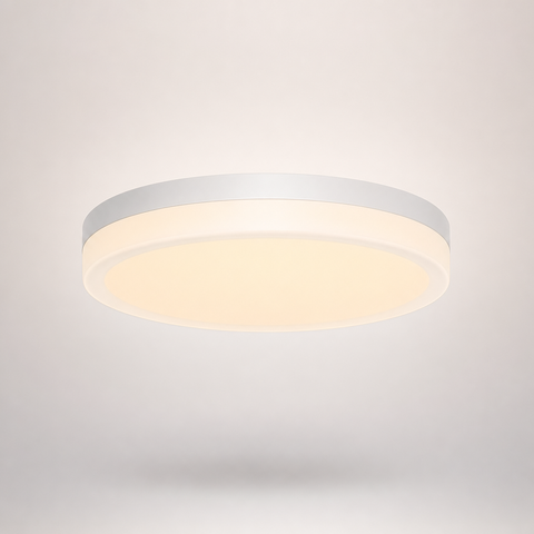 Lumis246 Rond Acrylique Blanc Minimaliste
