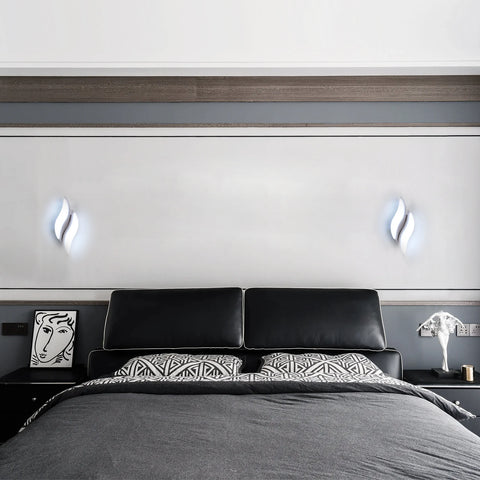 Applique Murale Sphère Marbre Blanc et Métal Noir Noire - Chambre Salle de Bain Salon — Delo
