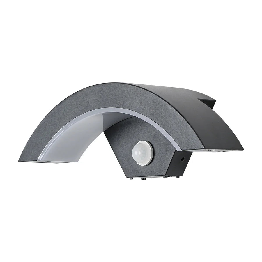 Niamh Arche Aluminium Noir Mat Minimaliste