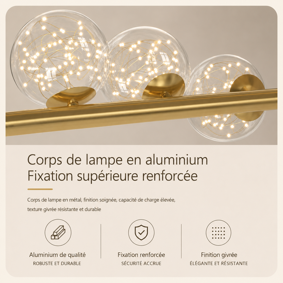 Lustre Suspension Bras Articulés Métal Noir Minimaliste Design - Salon Salle à Manger — Lueur