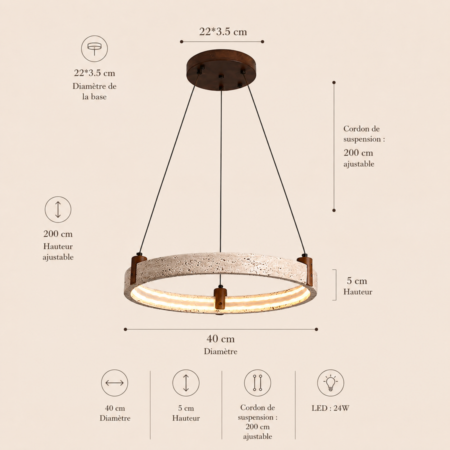 Lustre Suspension Cascade Sphères Verre Transparent et Métal Chromé - Salon Salle à Manger — Lothaire