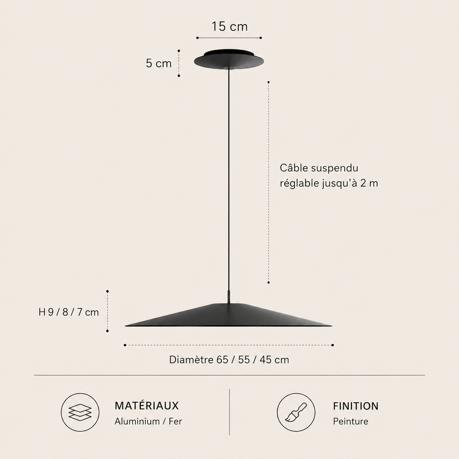 Suspension Nuage Résine Blanche Minimaliste Design - Chambre Salon Cuisine — Cirrus