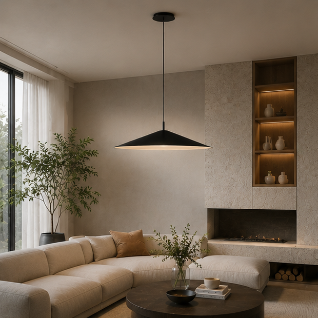 Suspension Nuage Résine Blanche Minimaliste Design - Chambre Salon Cuisine — Cirrus