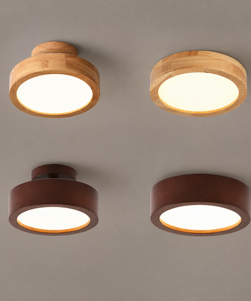 Plafonnier Trio Géométrique Acier Noir Mat Industriel - Salle de Bain Salon Chambre — Anasta
