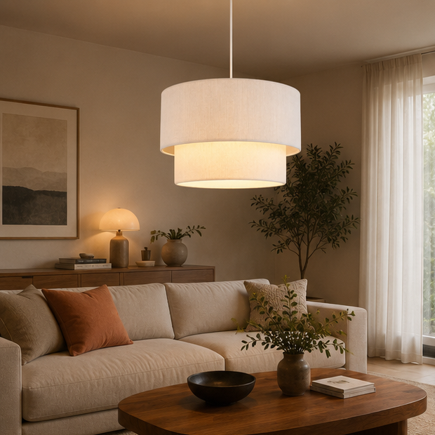 Suspension Pétales Bois Naturel Minimaliste Design - Cuisine Chambre Salon — Yuka