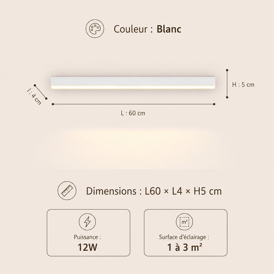 Plafonnier Cylindre Métal Noir Minimaliste Design Moderne - Salle de Bain Salon Chambre — Arundo