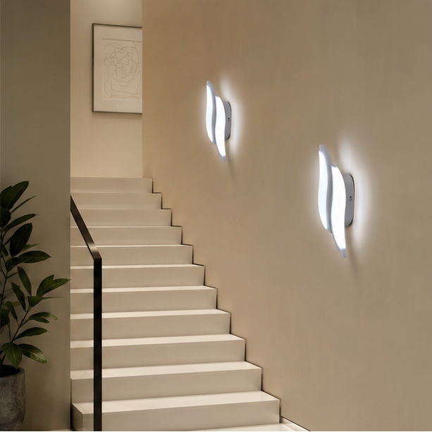Applique Murale Sphère Marbre Blanc et Métal Noir Noire - Chambre Salle de Bain Salon — Delo