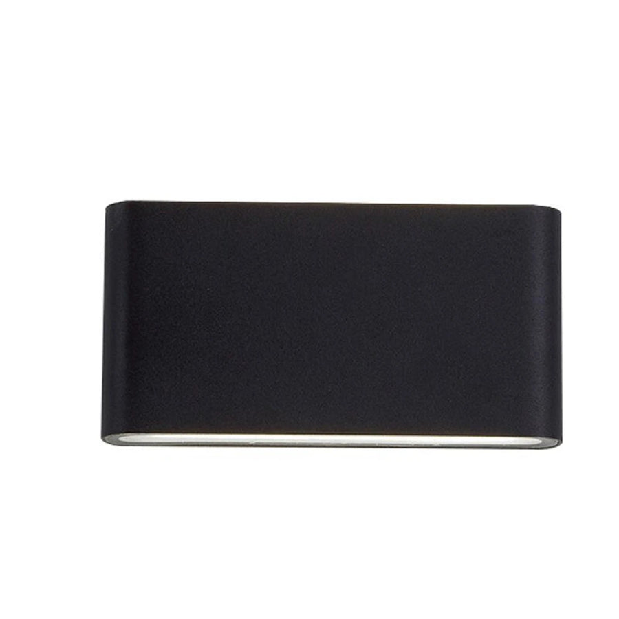 Enguerrand Rectangle Aluminium Gris Minimaliste
