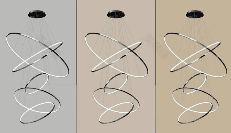 Svea Spirale Anneaux Métal Doré Contemporain