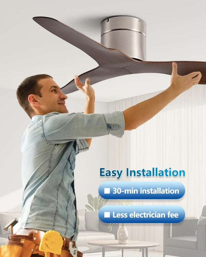 Ventilateur de Plafond Rétro Industriel
