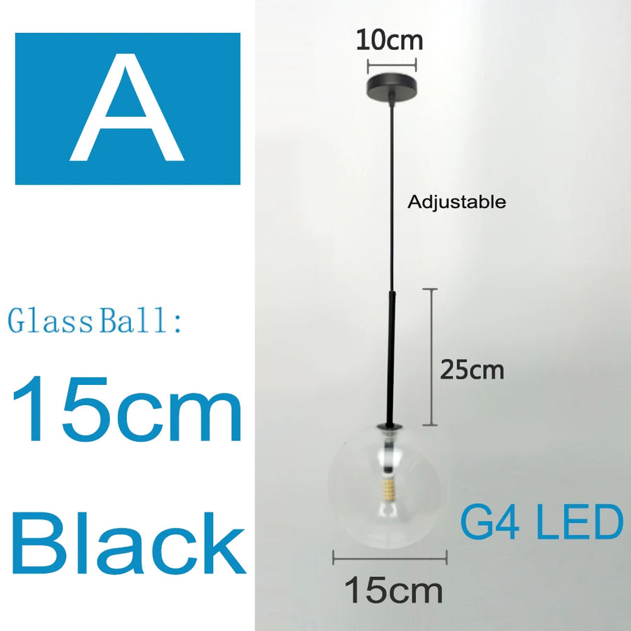 Ronda Sphère Verre Transparent et Laiton Minimaliste