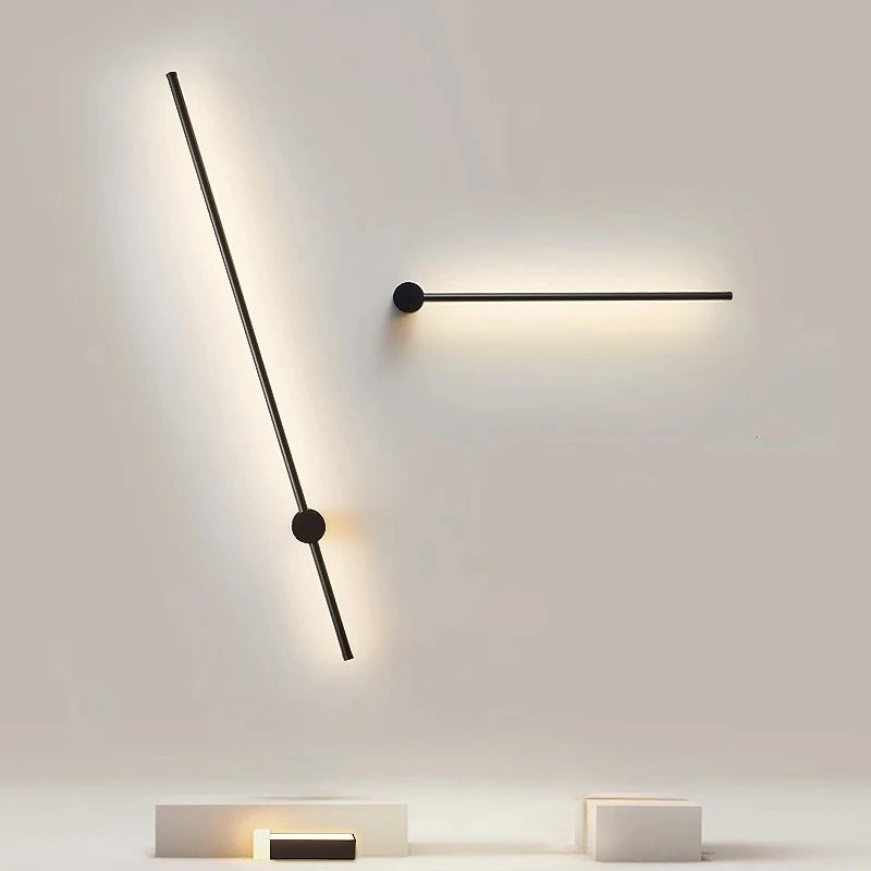 Pegah Cylindre Métal Noir Minimaliste I