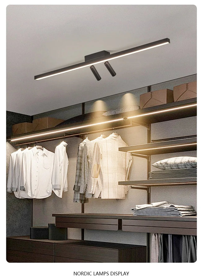 Reva Barre Acier Noir Mat Minimaliste