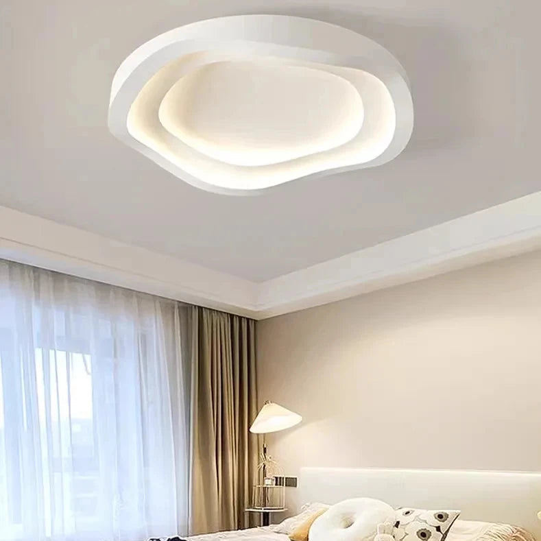 Plafonnier Cylindre Céramique Blanche Minimaliste Design Moderne - Salle de Bain Salon Chambre — Saki