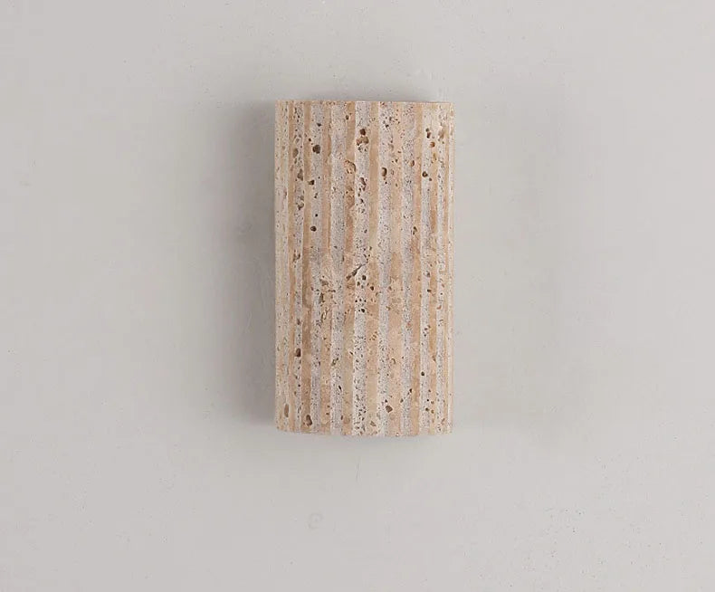 Fola Cylindre Pierre Beige Minimaliste