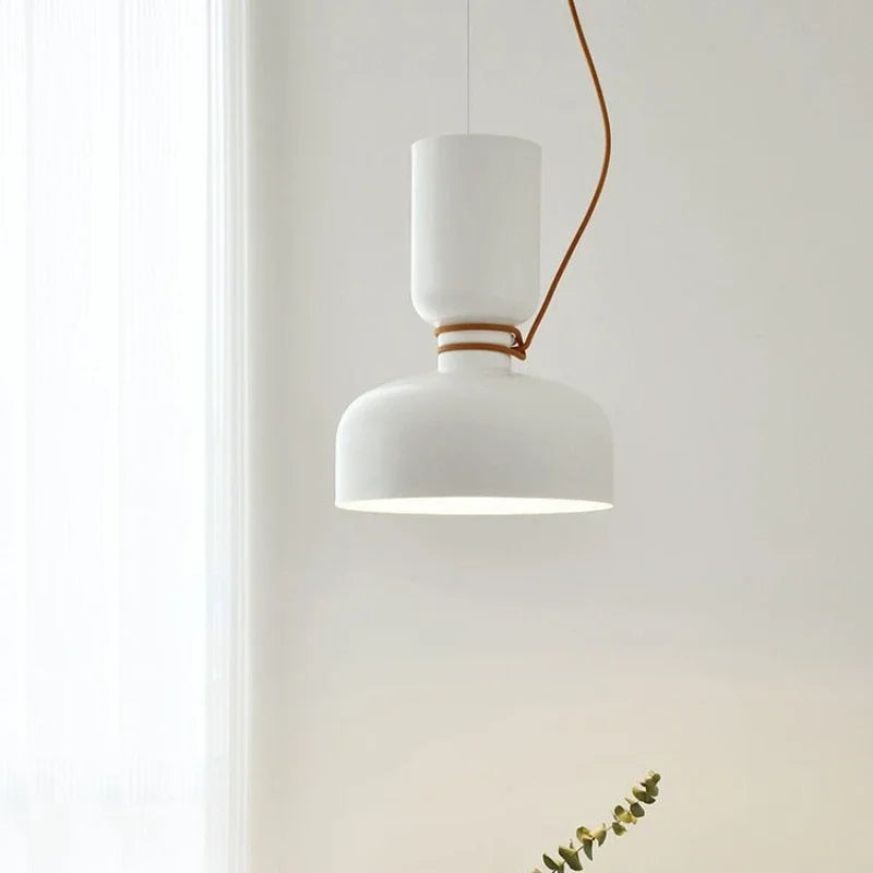 Hero Cylindre Métal Noir et Blanc Minimaliste
