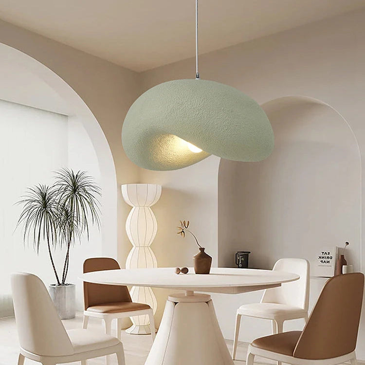 Suspension Nuage Céramique Minimaliste Design - Chambre Salon Cuisine — Brume