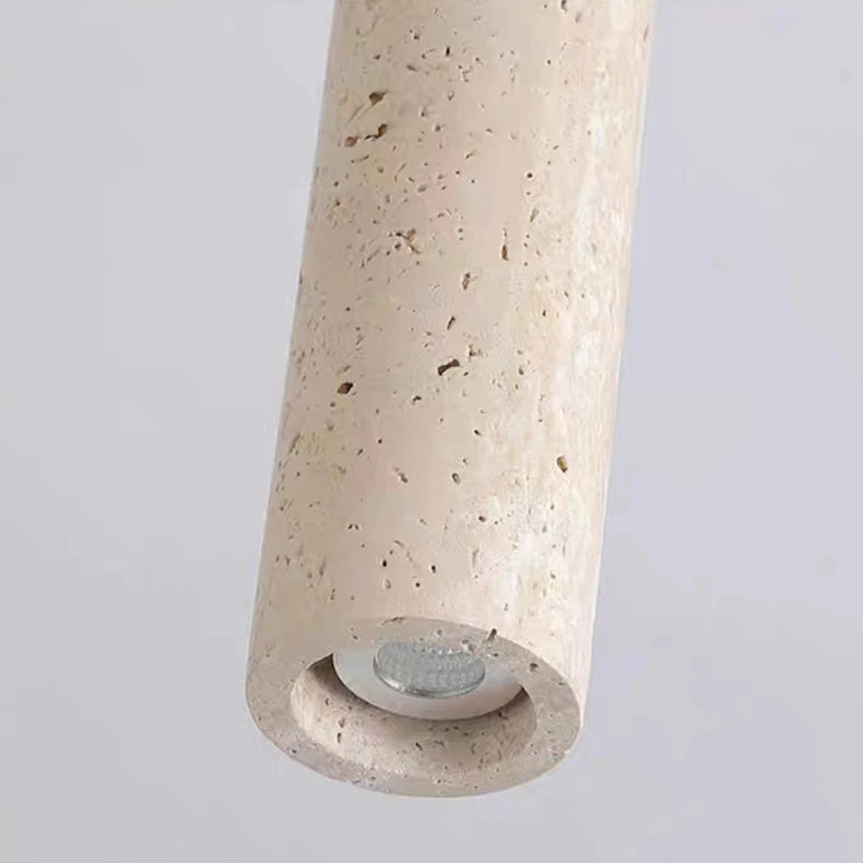 Plafonnier Cylindre Liège Naturel Minimaliste Design Moderne - Salon Chambre Salle à Manger — Antares