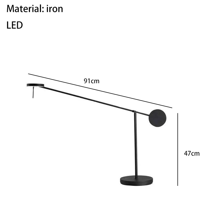 Nëris Bras Long Métal Noir Minimaliste