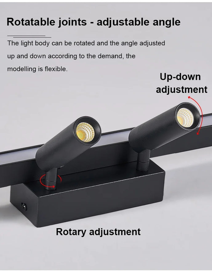 Reva Barre Acier Noir Mat Minimaliste