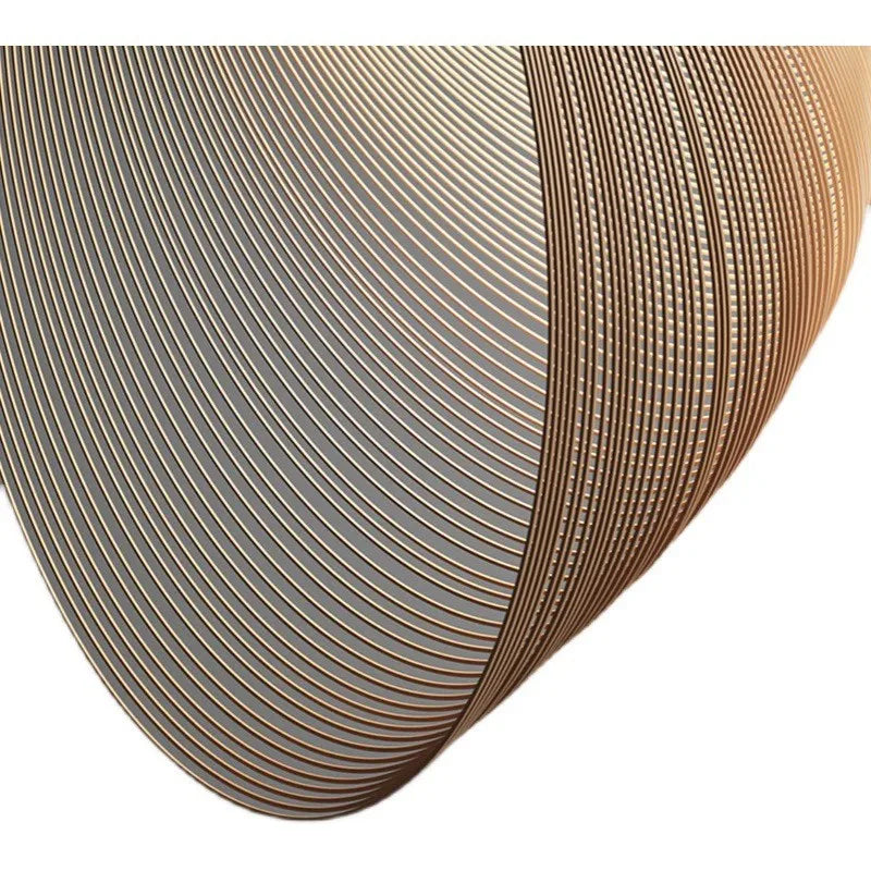 Siracusa Arcs Courbés Métal Doré Minimaliste