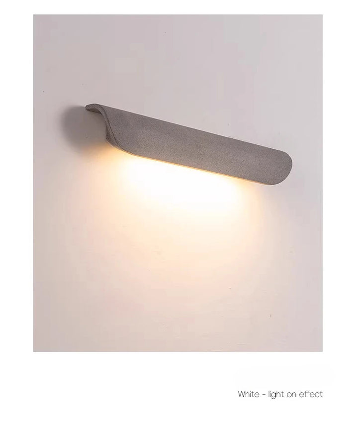 Brav Courbe Aluminium Blanc Minimaliste
