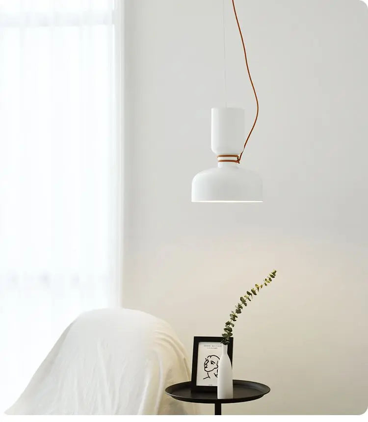 Hero Cylindre Métal Noir et Blanc Minimaliste