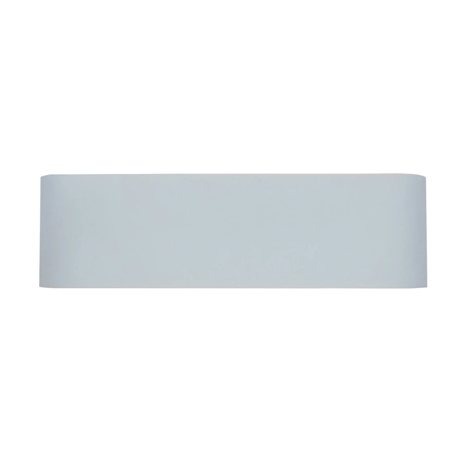 Despina Rectangle Aluminium Blanc Minimaliste