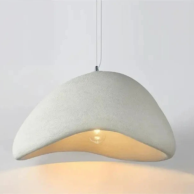 Suspension Nuage Fibre Blanche Minimaliste Design - Chambre Salon Cuisine — Nimbus