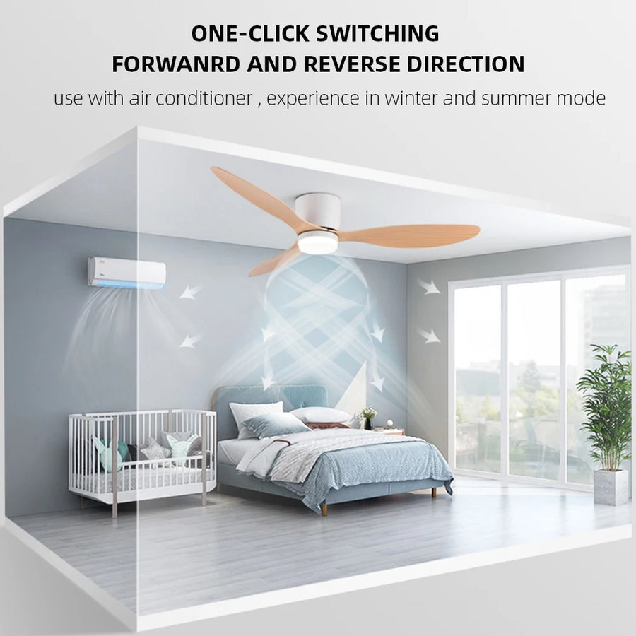 Ventilateur de Plafond Moderne Grand Volume d'Air