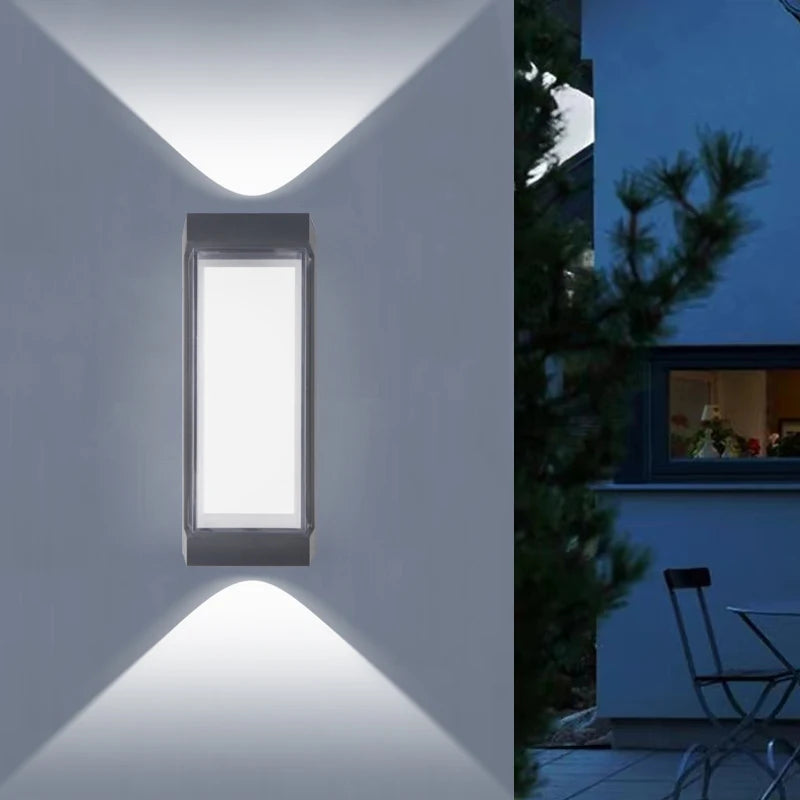 Cylindre Métal Noir et Verre Blanc — Pentos