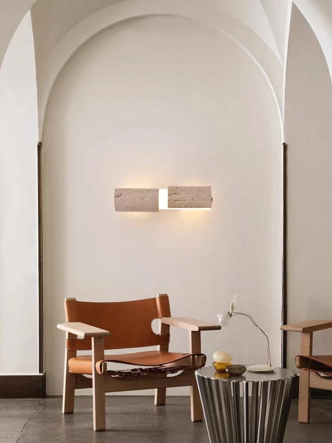 Aëric Barre Marbre Blanc Minimaliste