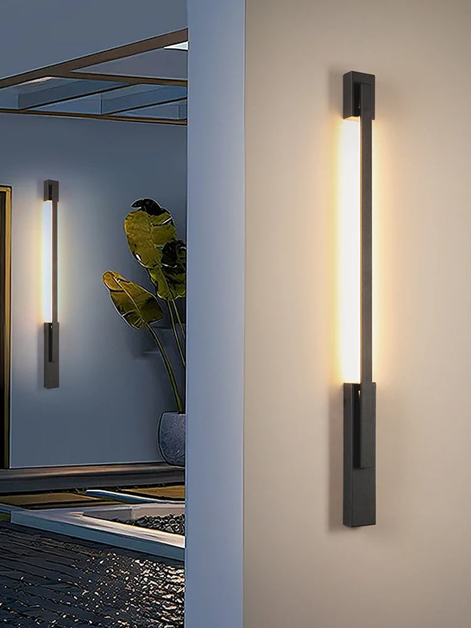 Encarna Cylindre Aluminium Noir Mat Minimaliste B