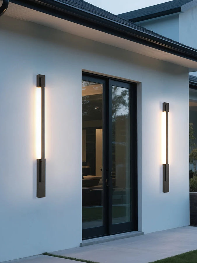 Encarna Cylindre Aluminium Noir Mat Minimaliste B