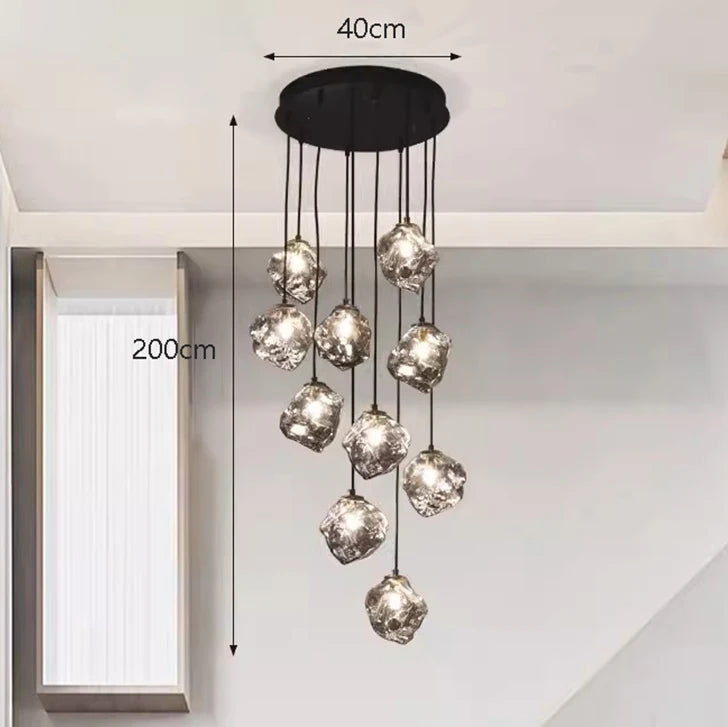 Suspension Anneau Métal Blanc Minimaliste Design - Cuisine Salon Salle à Manger — Zénon