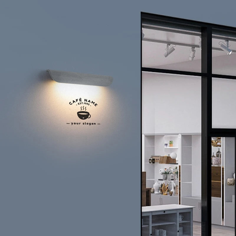 Brav Courbe Aluminium Blanc Minimaliste