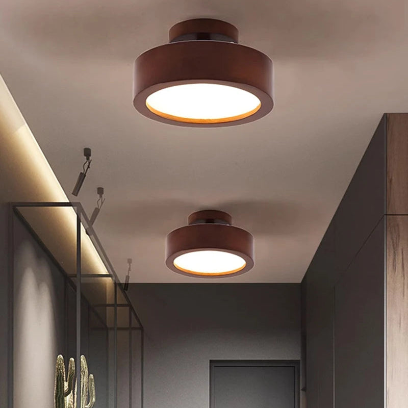 Plafonnier Trio Géométrique Acier Noir Mat Industriel - Salle de Bain Salon Chambre — Anasta