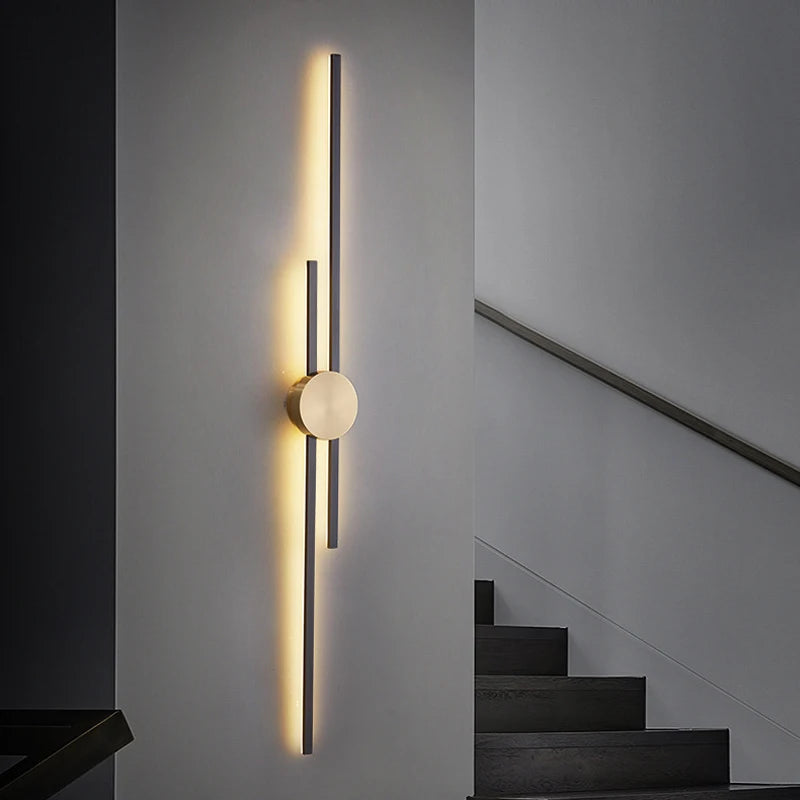 Una Barre Métal Noir Minimaliste B